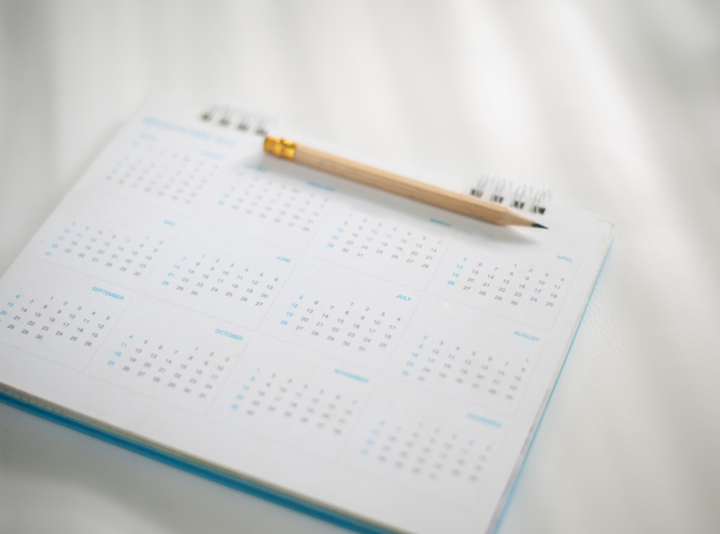 memory care calendar